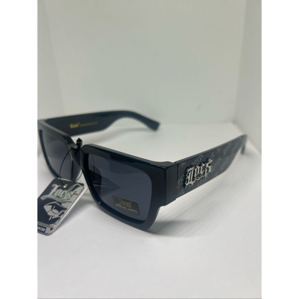 Locs Hardcore Shades Rectangular Sunglasses – UV Protection